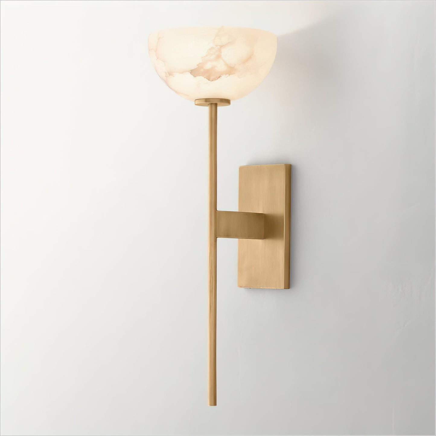 Alabaster Cup Wall sconce Wall Lamp