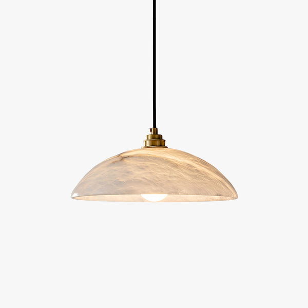 Alabaster Dome Droplight Pendant Lamp