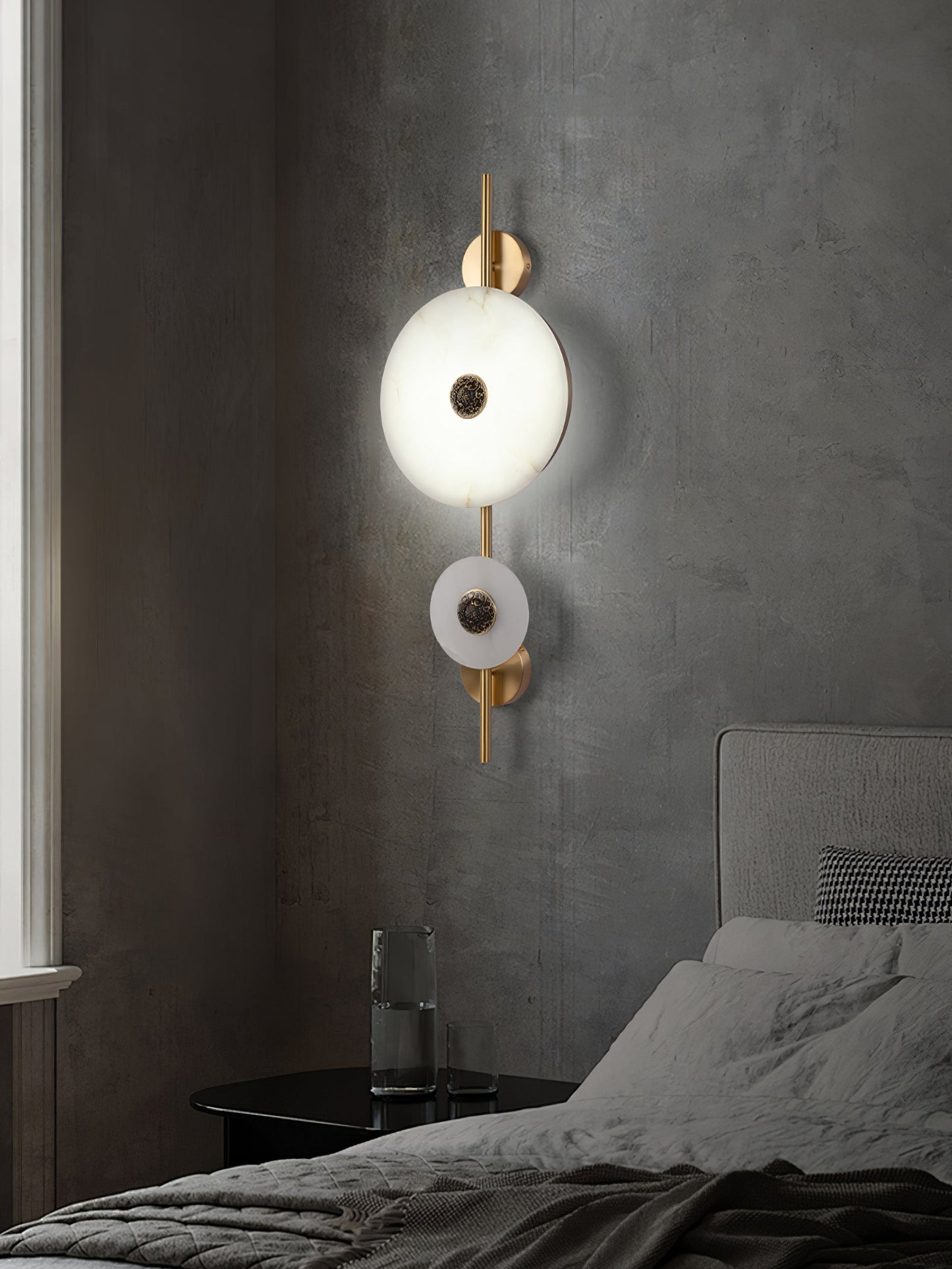 Alabaster Eclipse Wall light fixture Wall Light