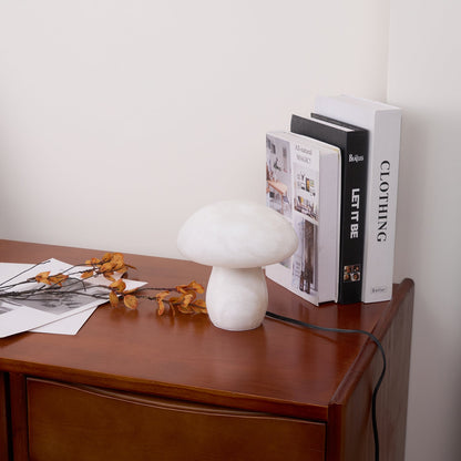 Alabaster Mushroom Reading light Table Lamp