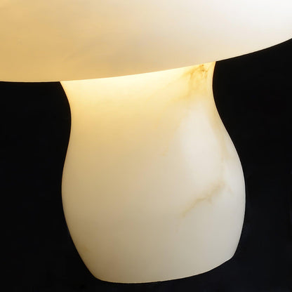 Alabaster Mushroom Reading light Table Lamp