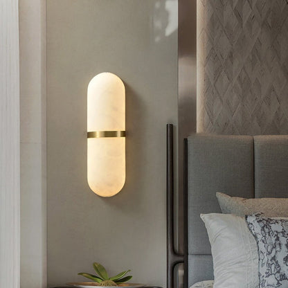 Alabaster Pill Wall light fixture Wall Light