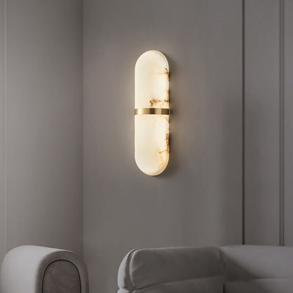 Alabaster Pill Wall light fixture Wall Light