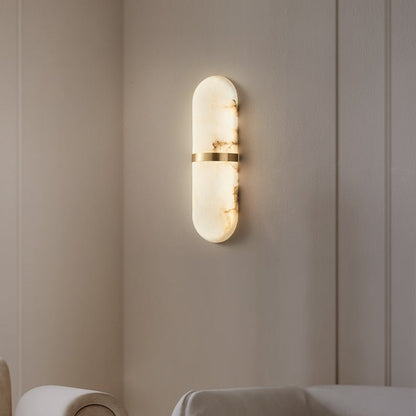 Alabaster Pill Wall light fixture Wall Light