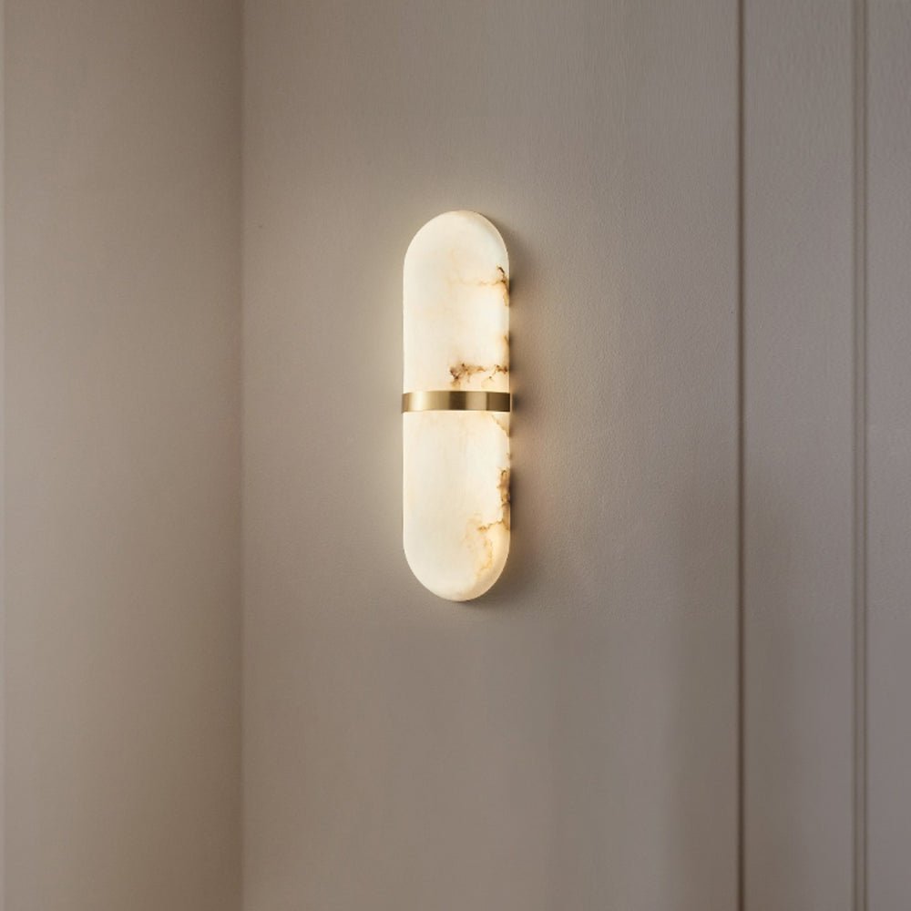 Alabaster Pill Wall light fixture Wall Light