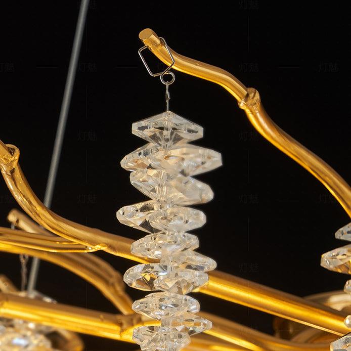 Albero Crystal Ceiling fixture Chandelier