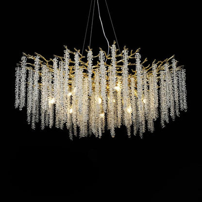 Albero Crystal Ceiling fixture Chandelier