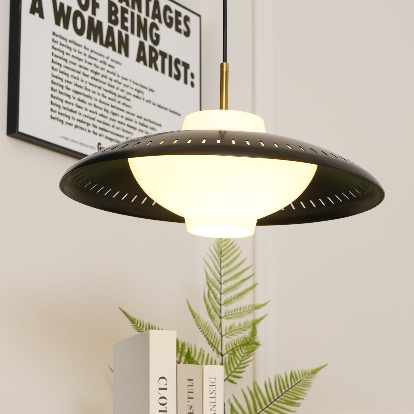 Alien Frisbee Hanging light Pendant Lamp