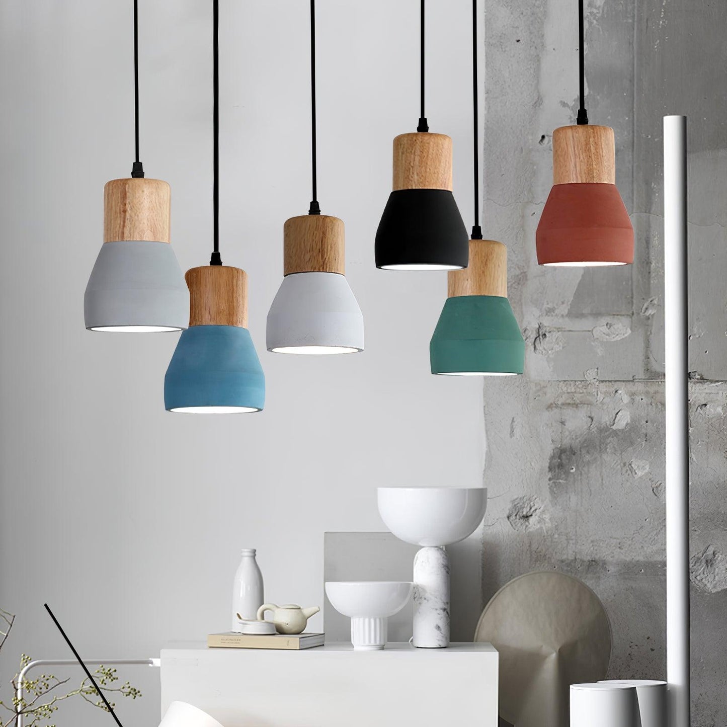 Andenon Cement Ceiling light fitting Pendant Light