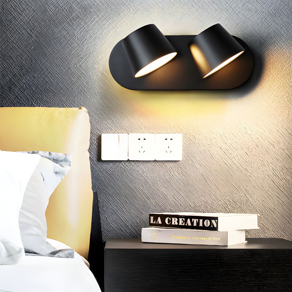 Angle Adjustable Reading Sconce Wall Lamp