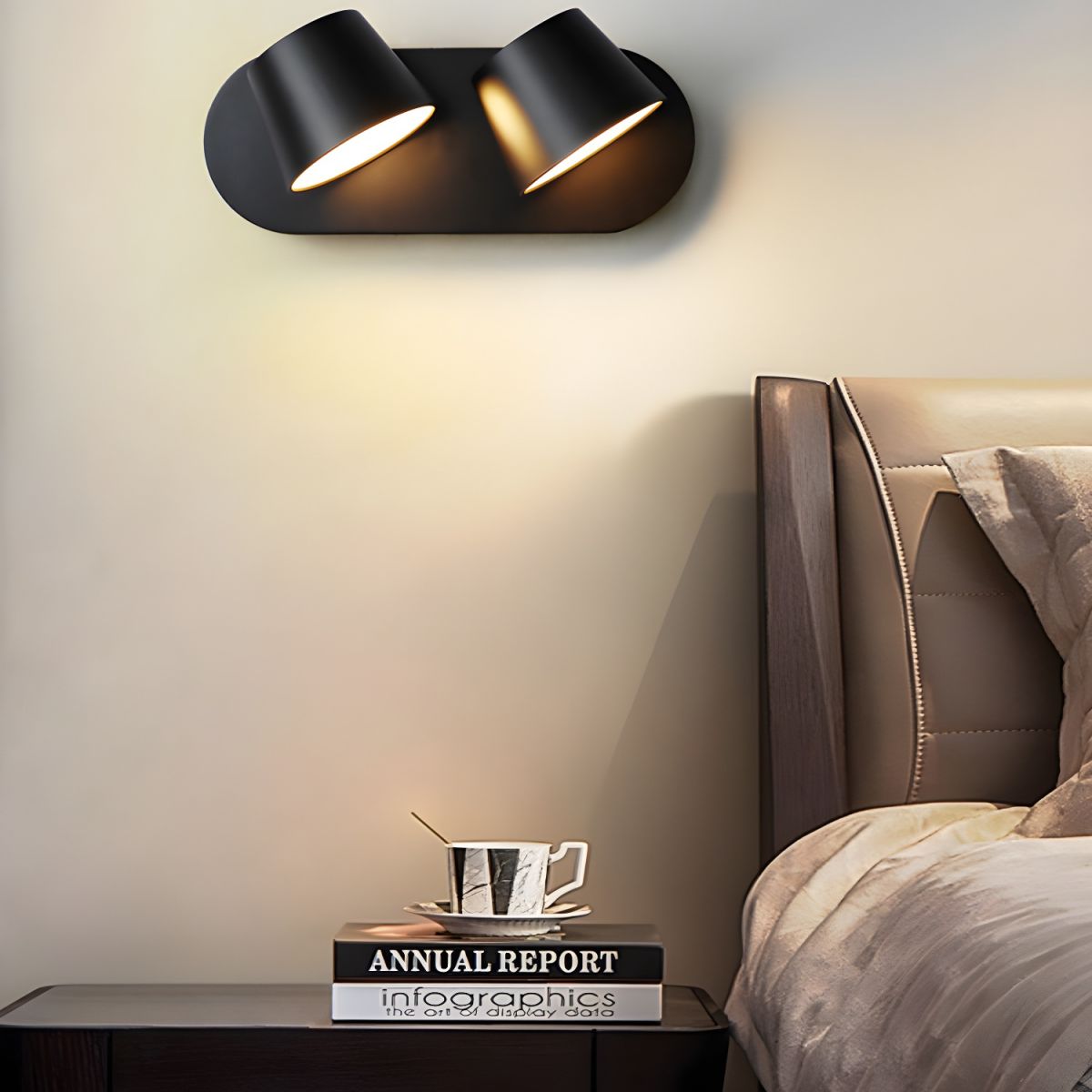 Angle Adjustable Reading Sconce Wall Lamp