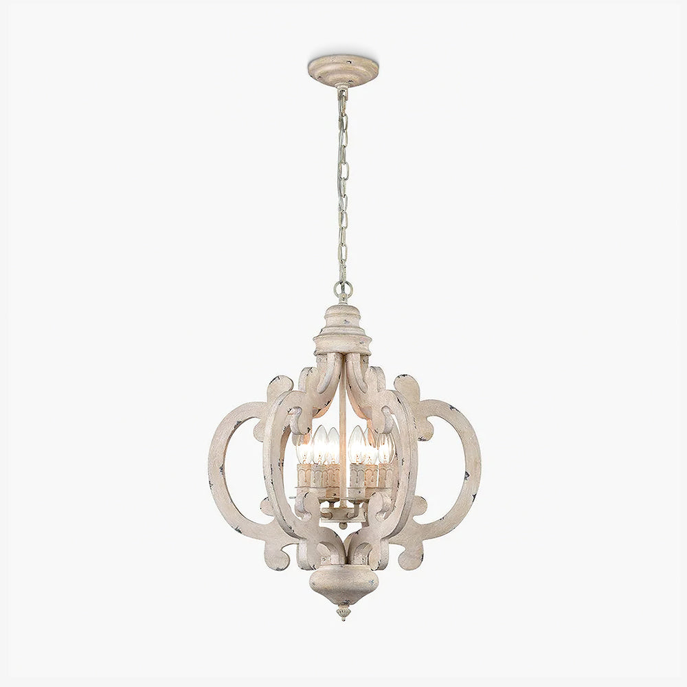 Antique White Style Pendant light Chandelier