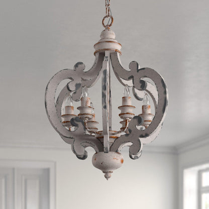 Antique White Style Pendant light Chandelier