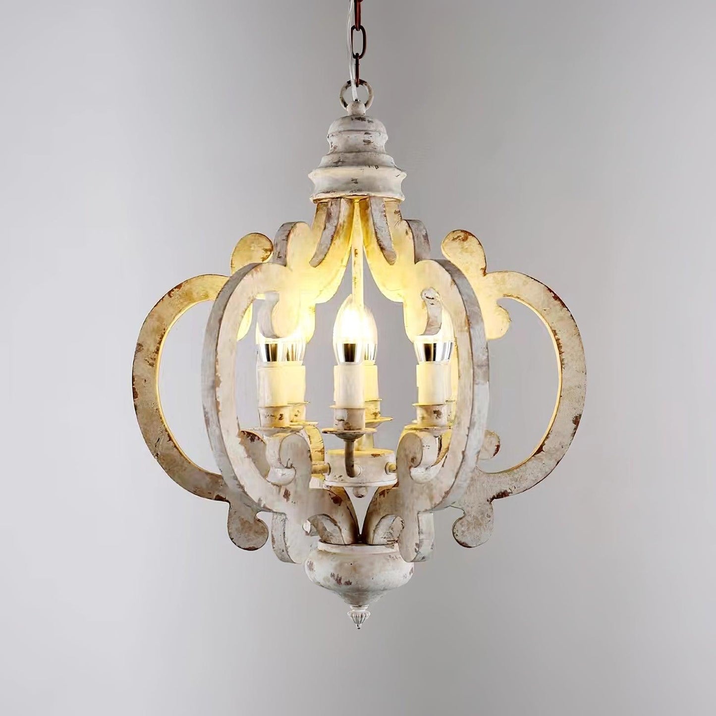 Antique White Style Pendant light Chandelier