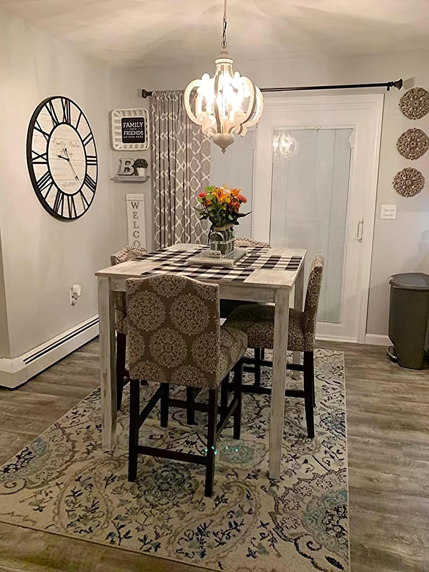 Antique White Style Pendant light Chandelier