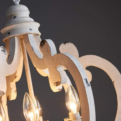 Antique White Style Pendant light Chandelier