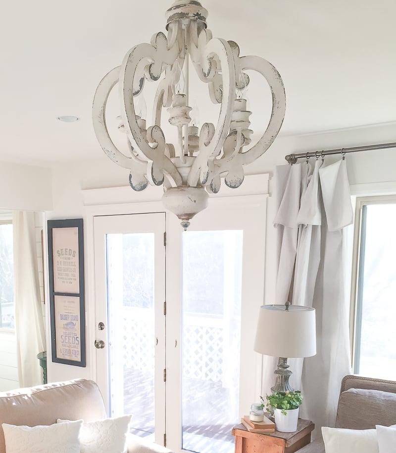 Antique White Style Pendant light Chandelier