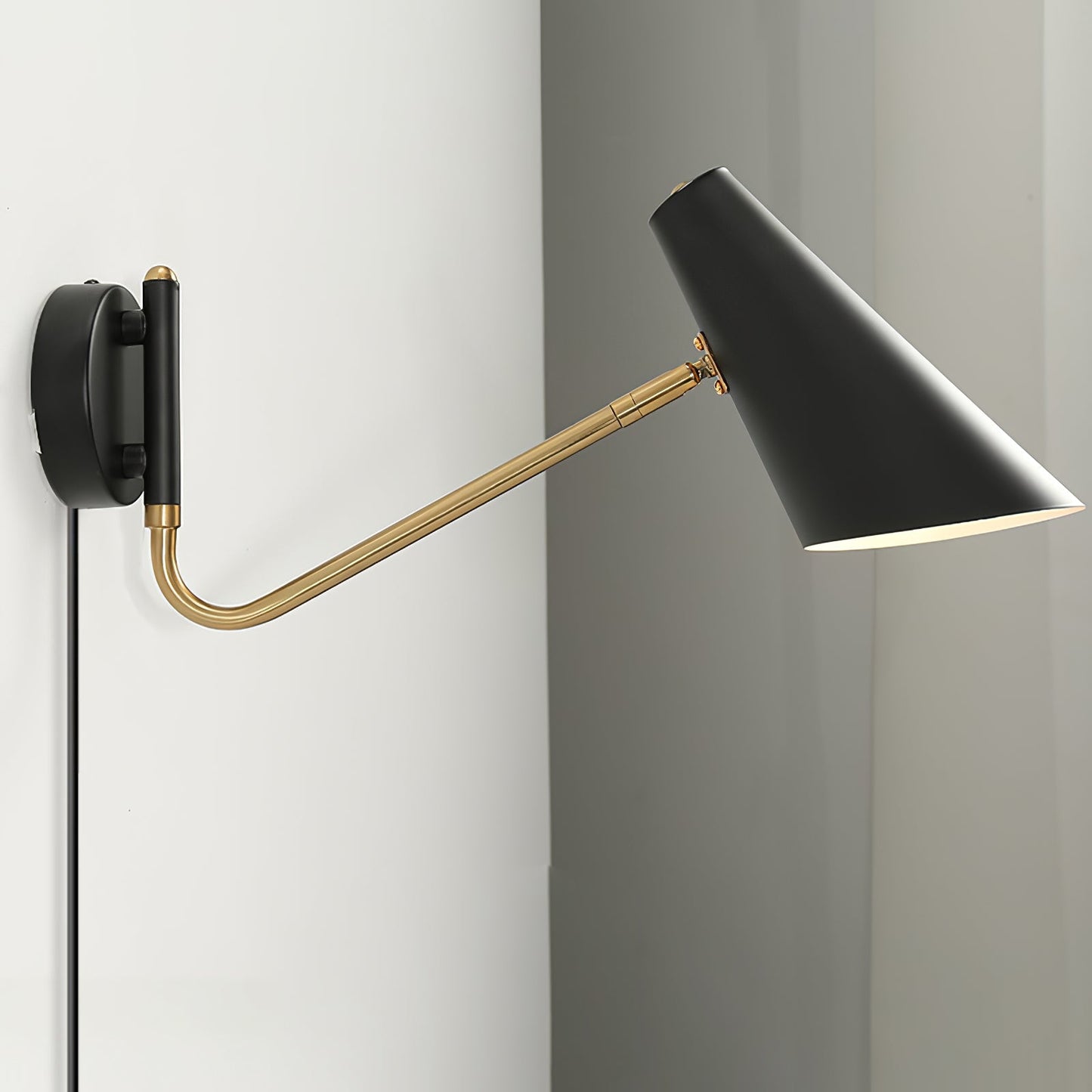 Apex Plug-in Lamp bracket Wall Sconce