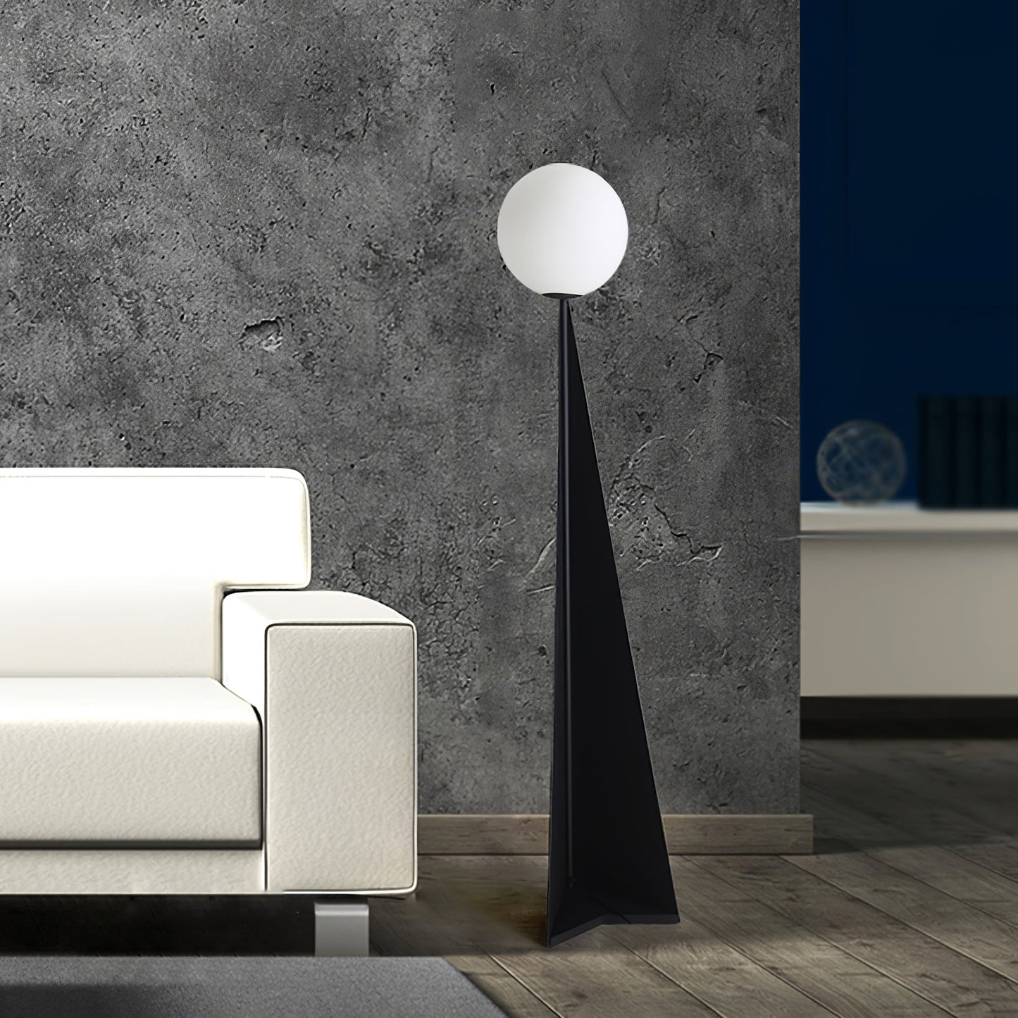 Apex Sphere Uplight Lamp Floor Lamp