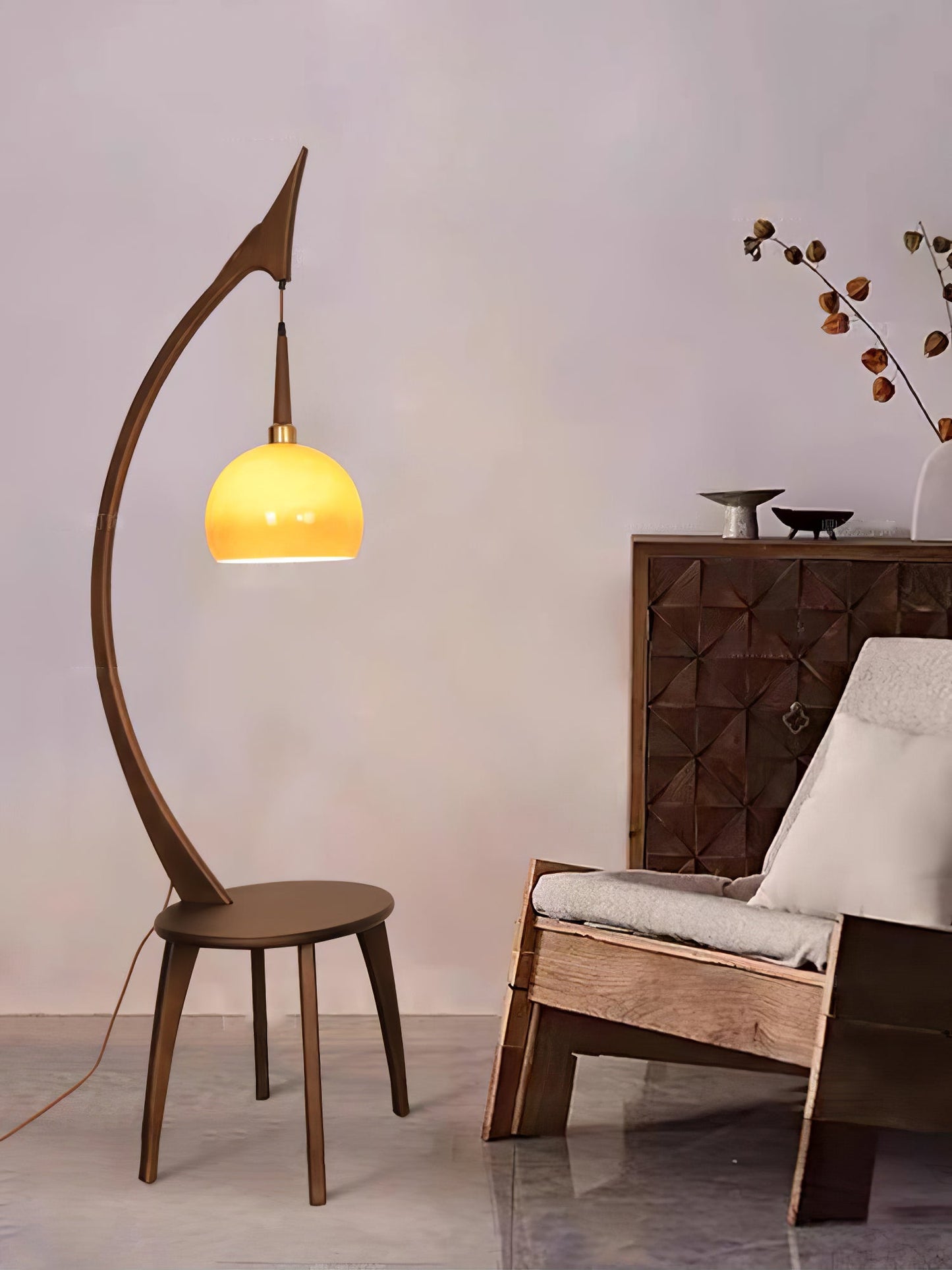 Arc Curve Floor-mounted Lamp Floor Lamp