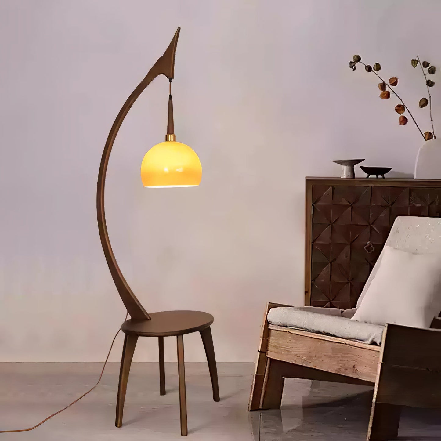 Arc Curve Floor-mounted Lamp Floor Lamp