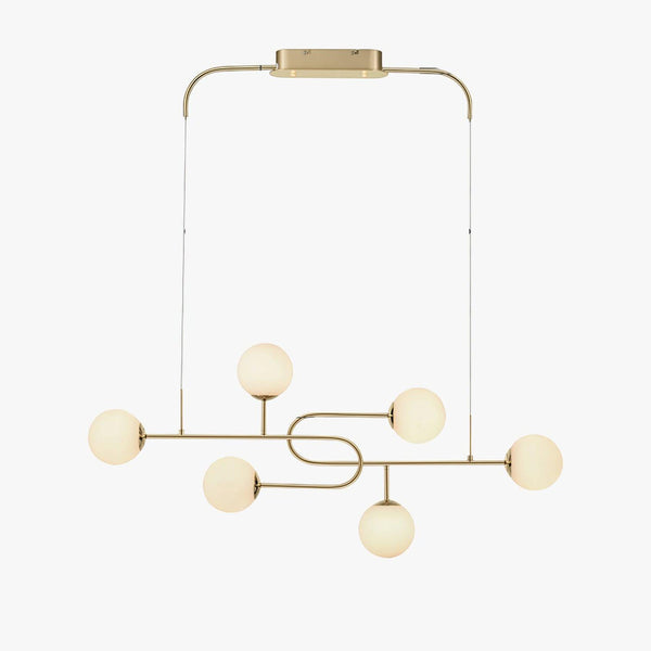 Arc Globe Escalante Gasolier Chandelier