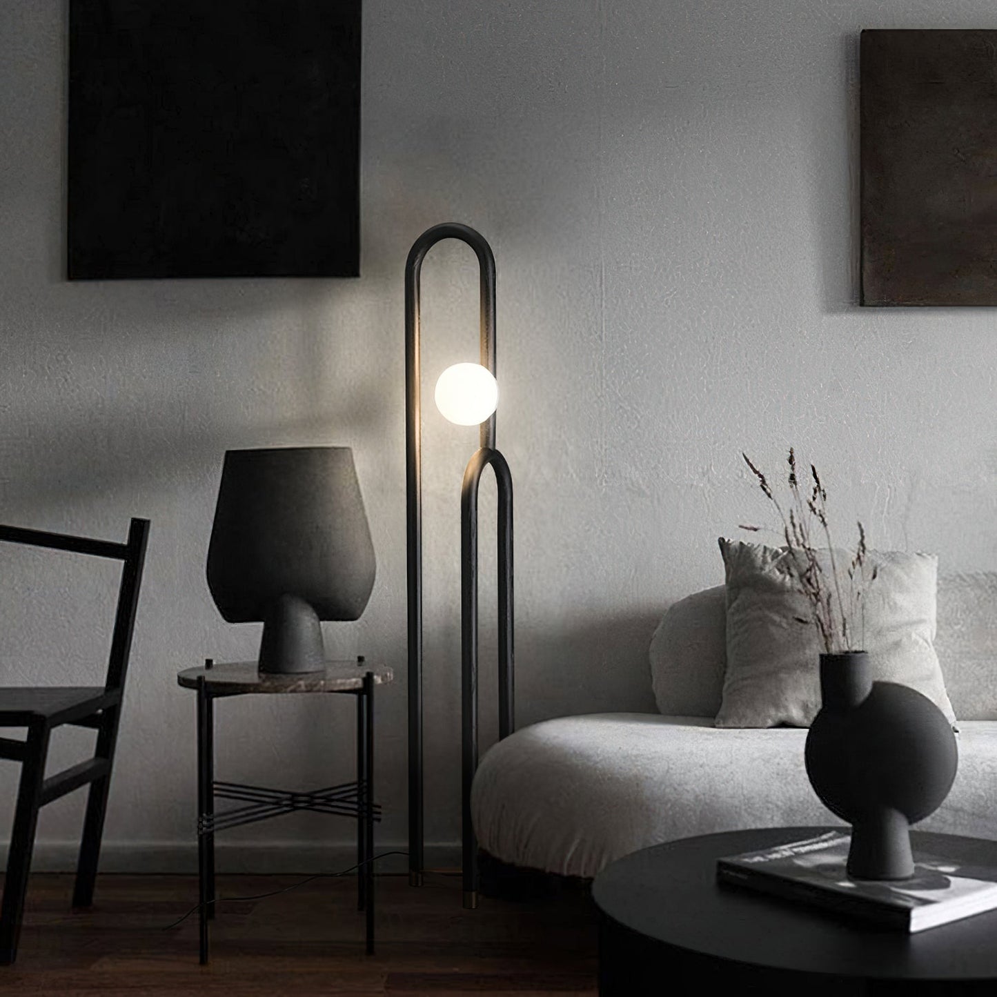 Arc N Torchiere Lamp Floor Lamp