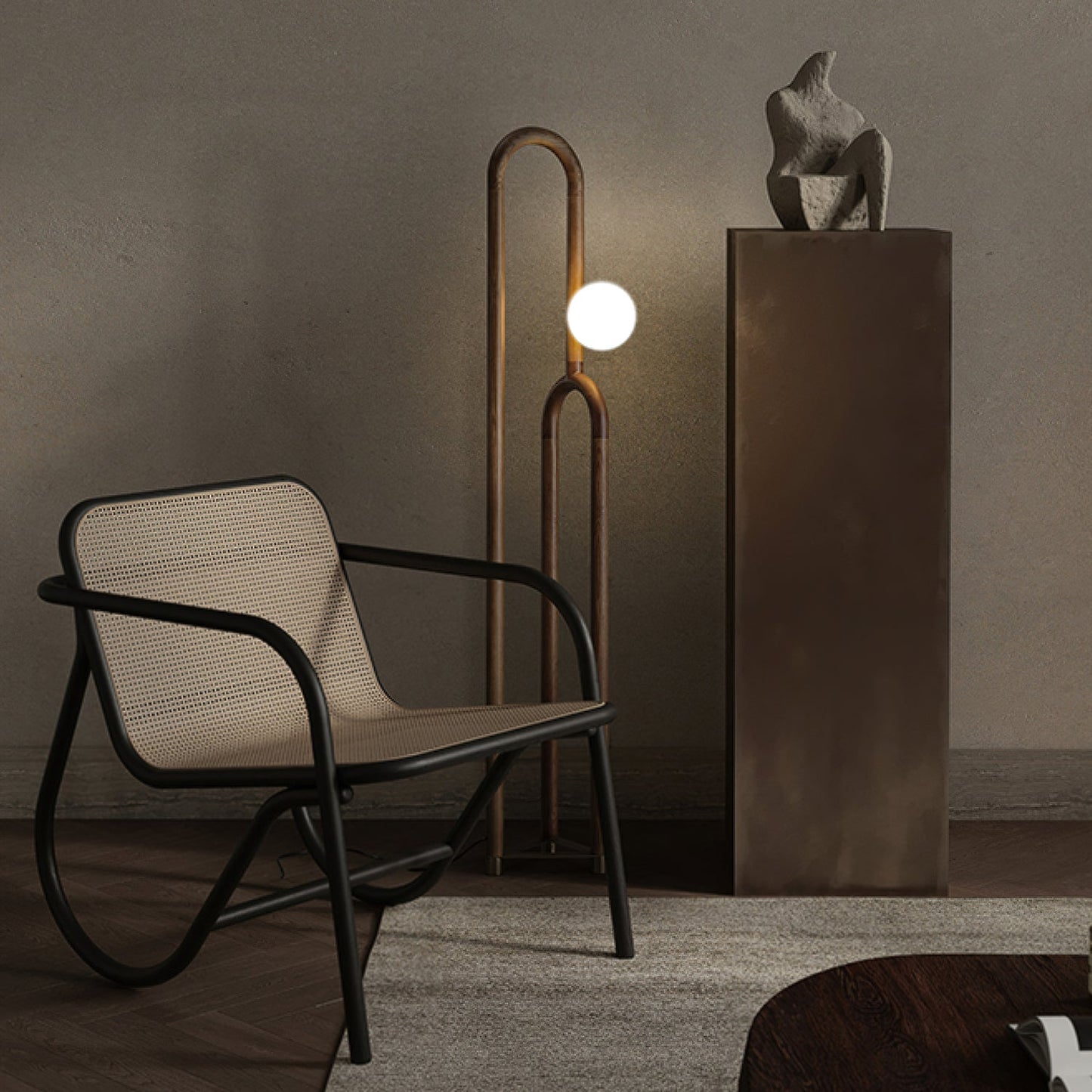 Arc N Torchiere Lamp Floor Lamp