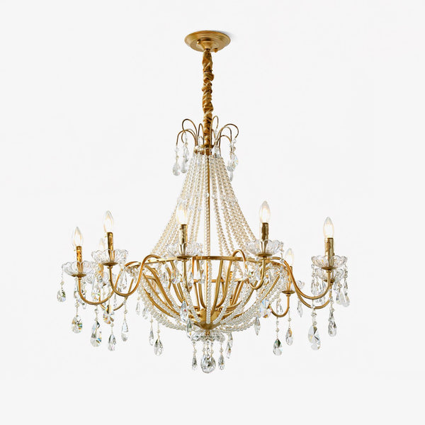 Arcadia Gold Crown Chandelier