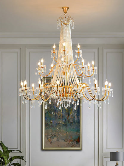 Arcadia Gold Crown Chandelier