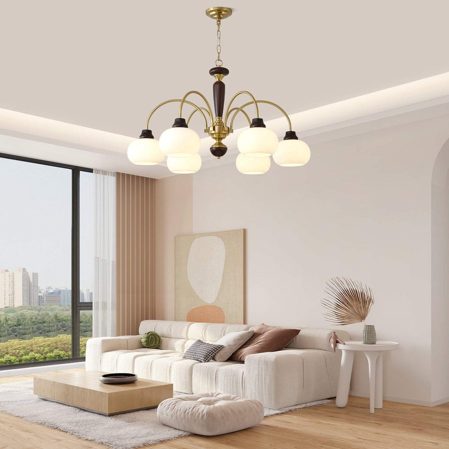 Arched Globe Pendant light Chandelier