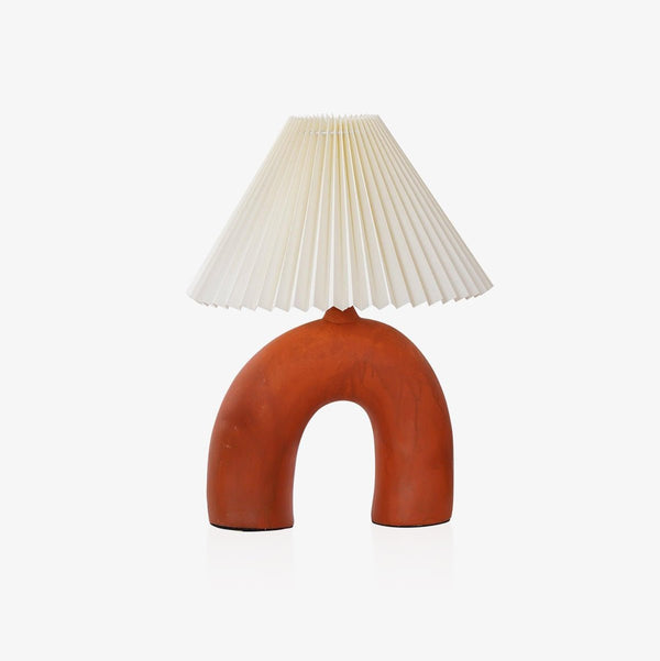 Arched Pleated Work lamp Table Lamp