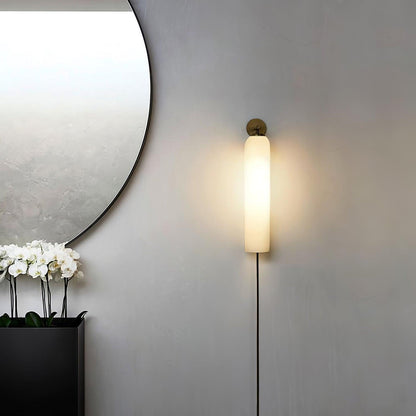 Art Glass Plug-In Wall light Sconce