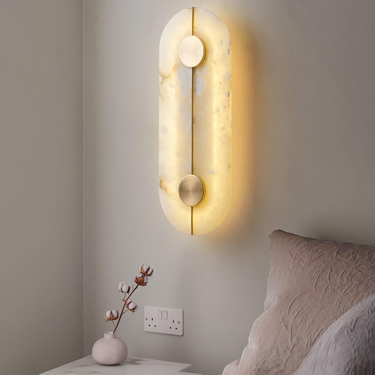 Artistic Alabaster Wall sconce Wall Lamp