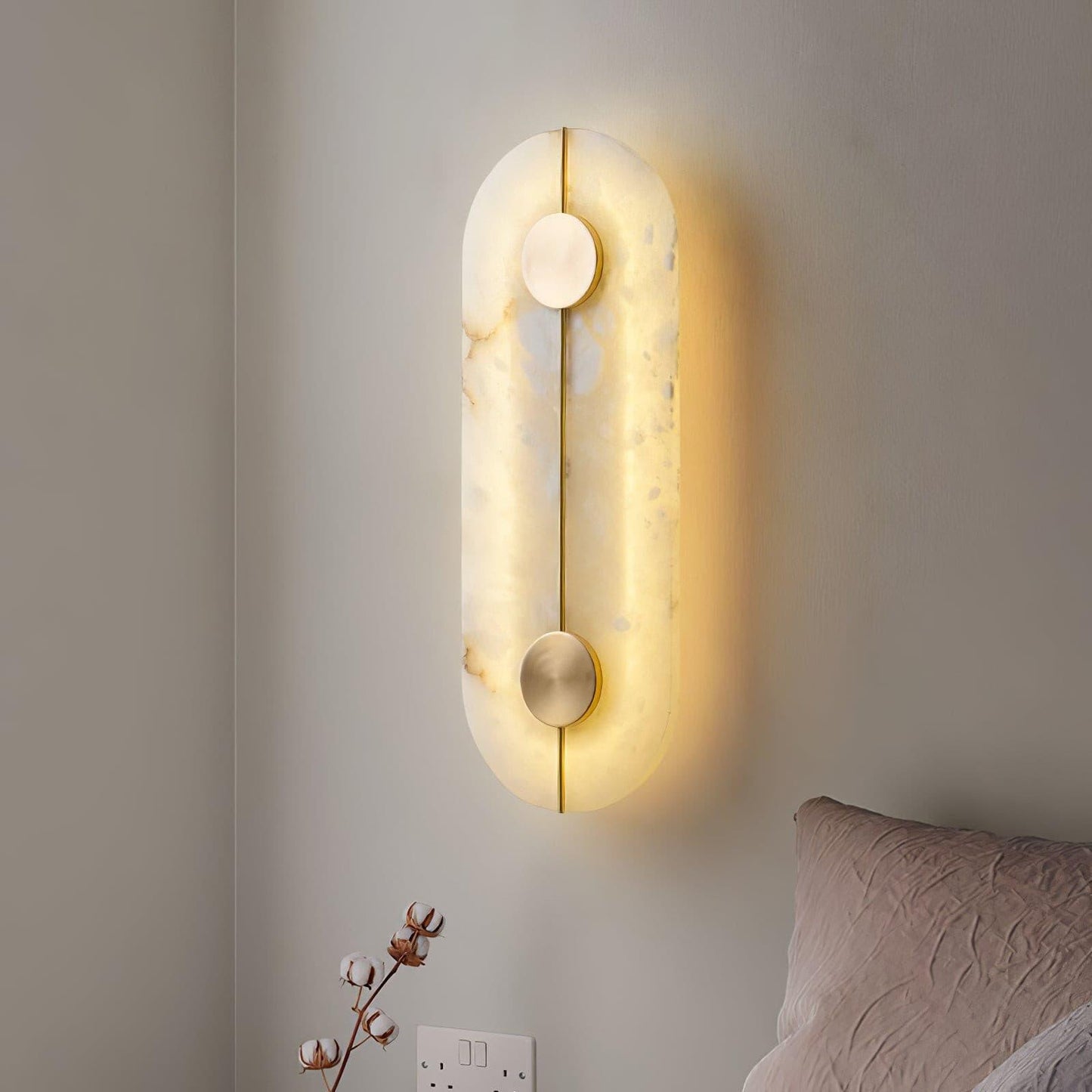 Artistic Alabaster Wall sconce Wall Lamp