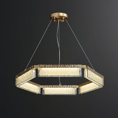 Asner LED Crown Chandelier