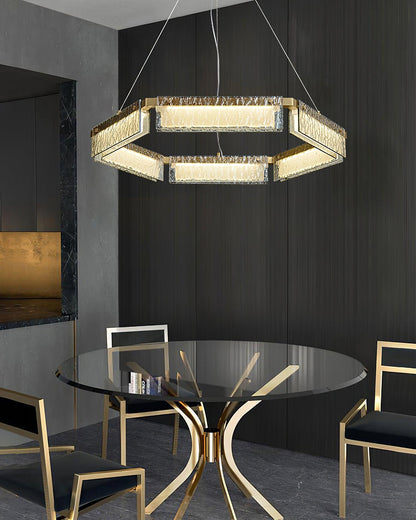 Asner LED Crown Chandelier