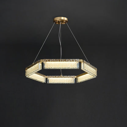 Asner LED Crown Chandelier