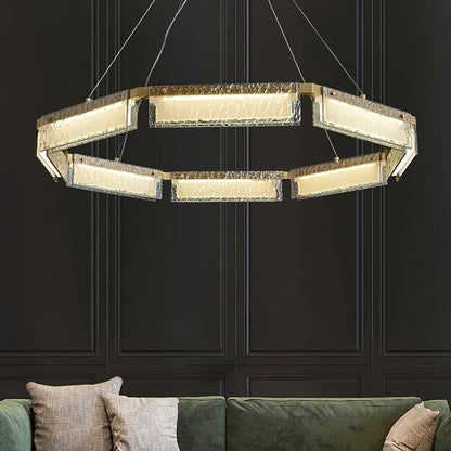 Asner LED Crown Chandelier