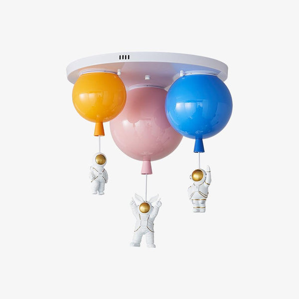 Astronaut Glossy Balloon Overhead light Ceiling Lamp