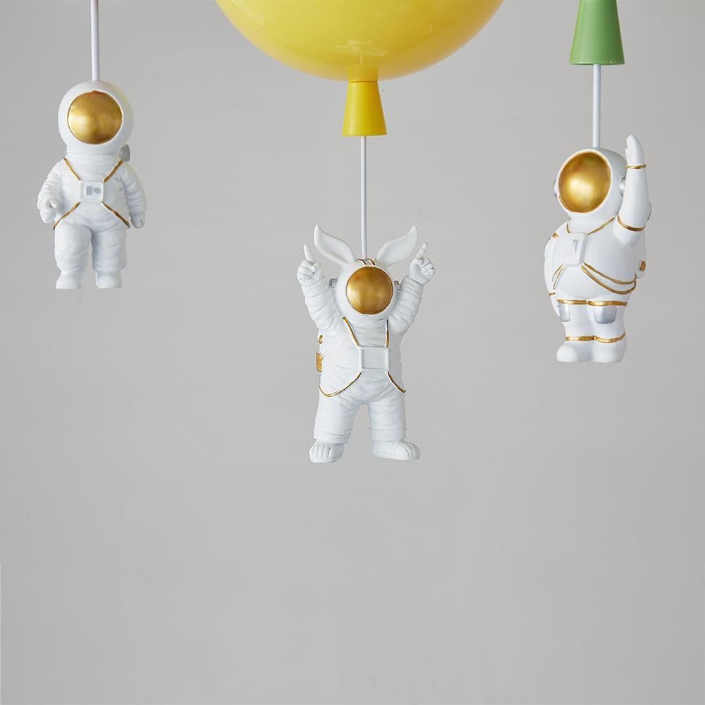 Astronaut Glossy Balloon Overhead light Ceiling Lamp