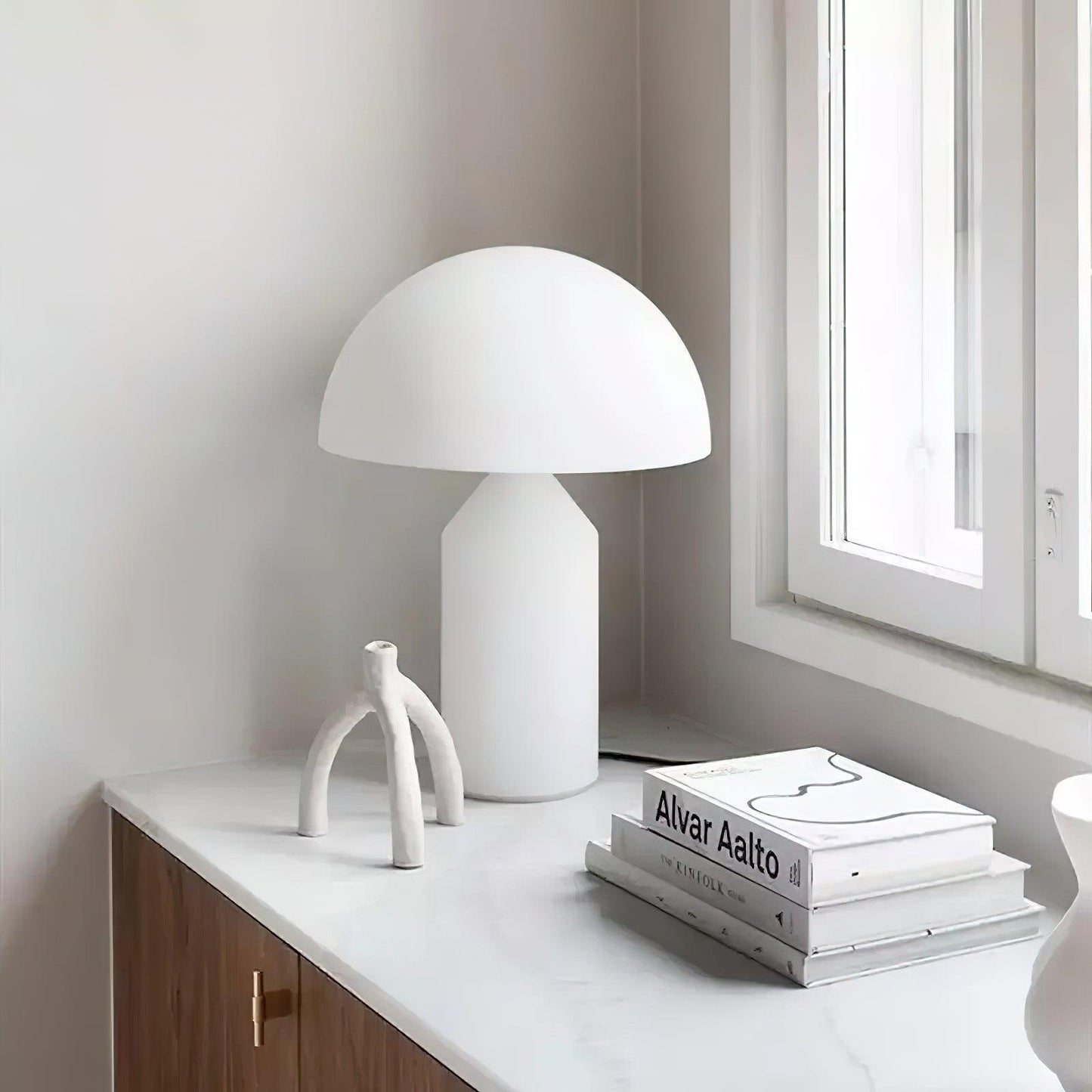 Atollo Glass Work lamp Table Lamp