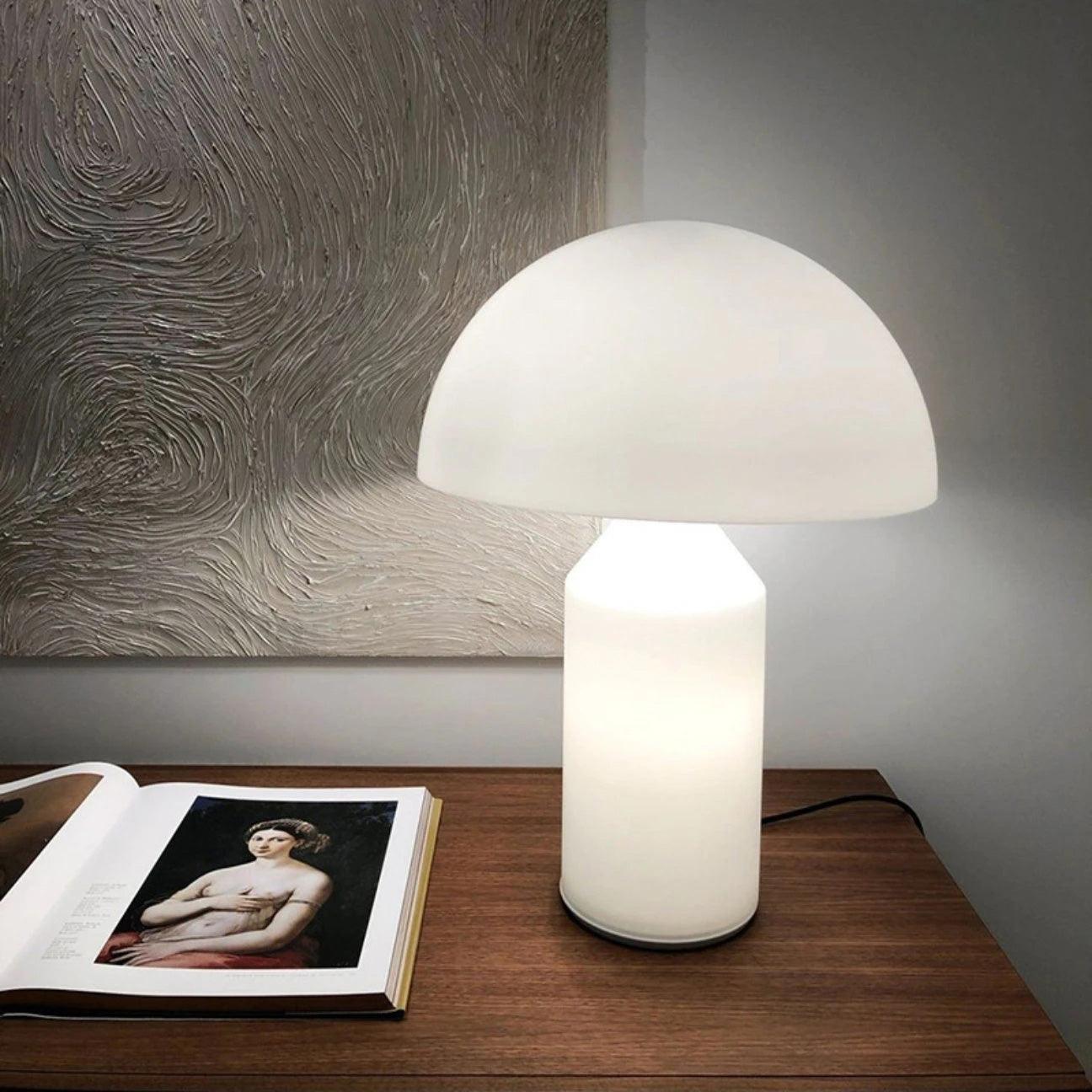 Atollo Glass Work lamp Table Lamp