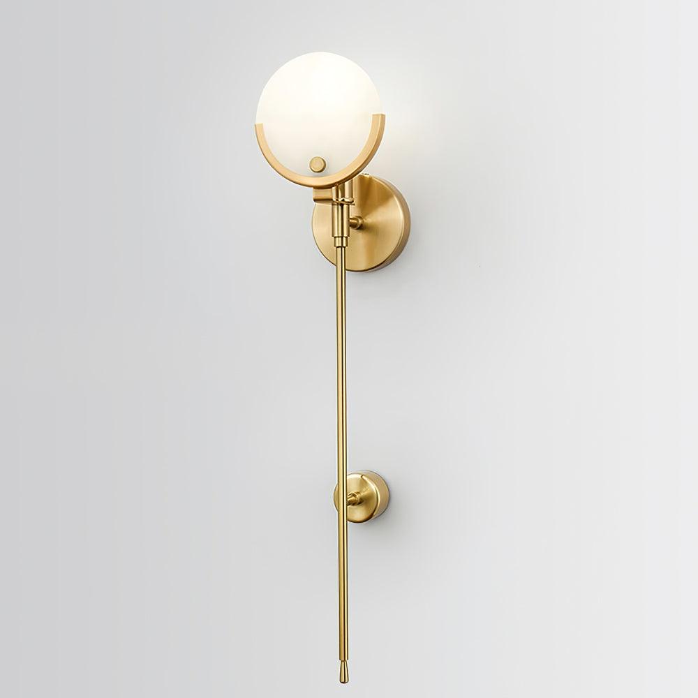 Ava Brass Bracket light Wall Lamp