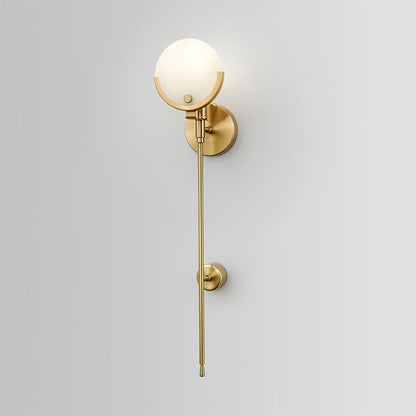 Ava Brass Bracket light Wall Lamp