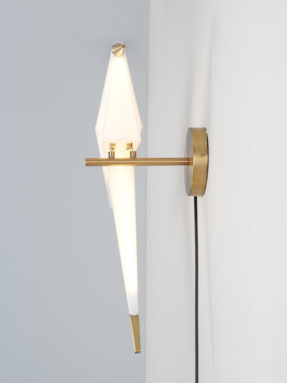 Avian Serenity Plug-In Sconce Wall Lamp