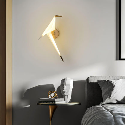 Avian Serenity Plug-In Sconce Wall Lamp