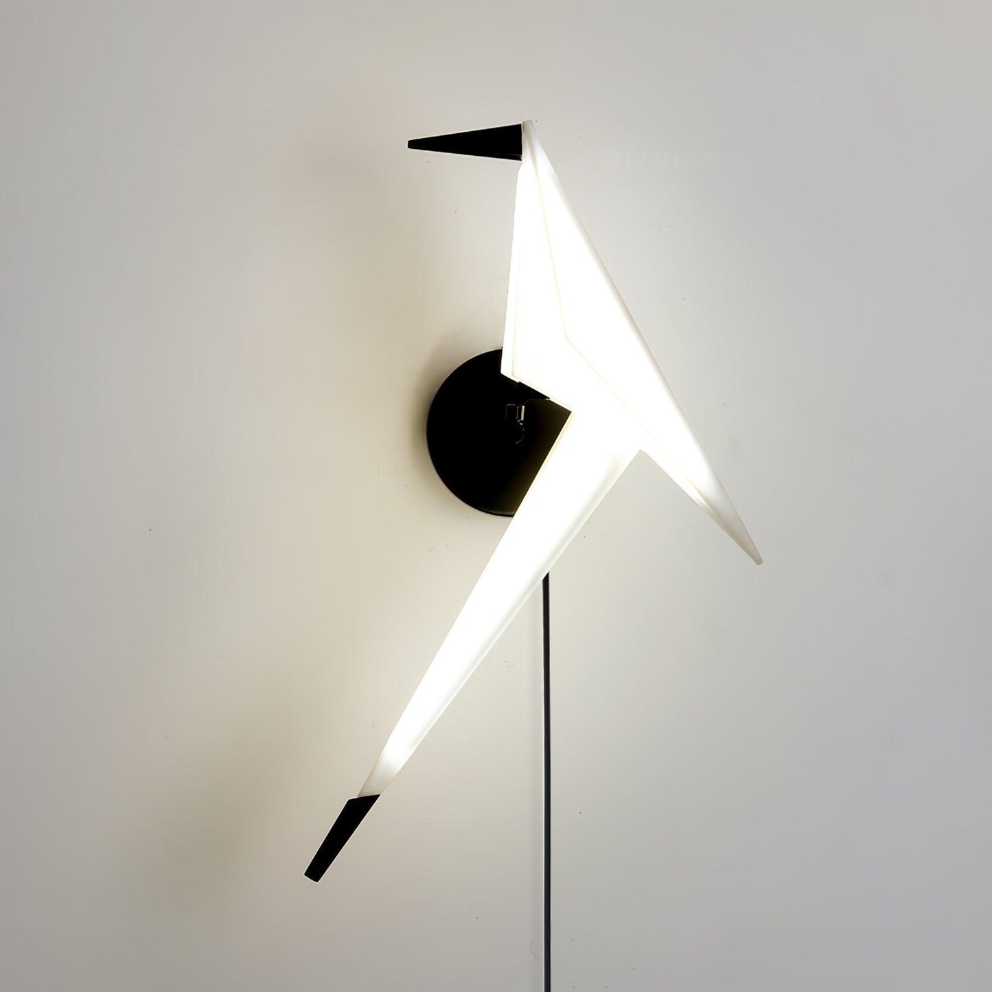 Avian Serenity Plug-In Sconce Wall Lamp