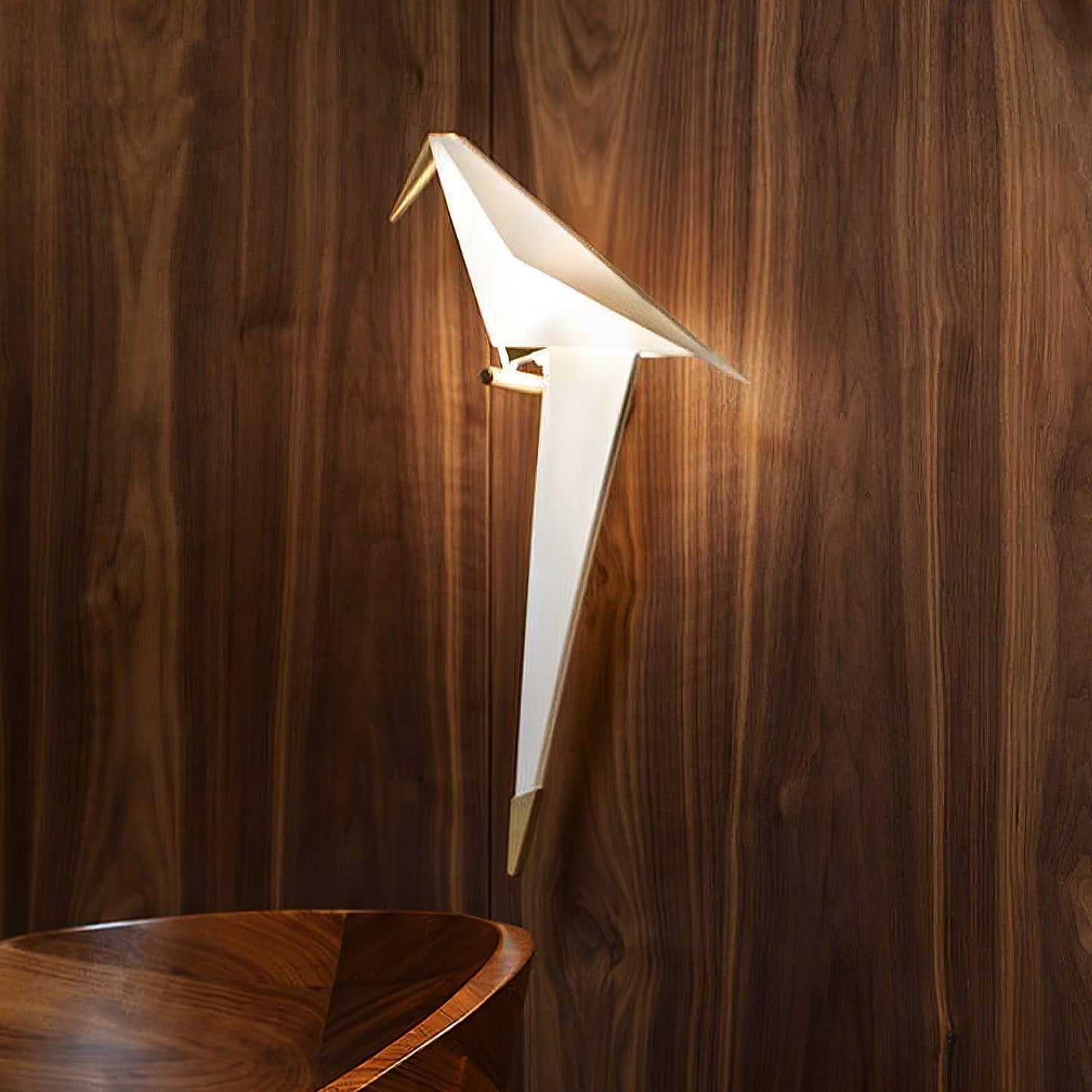 Avian Serenity Plug-In Sconce Wall Lamp