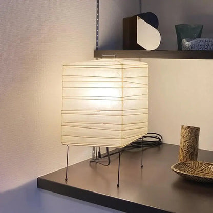 Ayla Cube Nightstand lamp Table Lamp